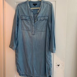 J.Crew denim shirt dress
